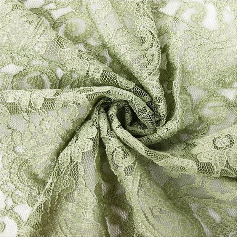 Lace Fabric Printed Nylon Warp Knit for Women's Wear Wholesale Supplie 4